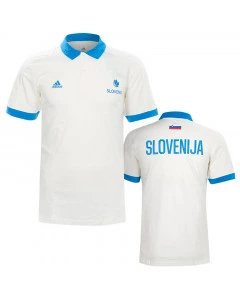 Slovenija KZS Adidas polo majica bijela