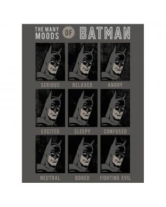 Batman The Many Moods Decke 130x170