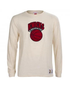 New York Knicks Mitchell and Ness Legendary Slub Longsleeve T-Shirt