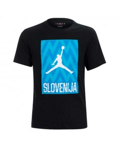 Slowenien Jordan KZS Black T- Shirt
