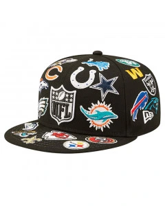 NFL New Era 59FIFTY All-Over Patches Fitted cappellino