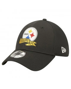 Pittsburgh Steelers New Era 39THIRTY 2022 Official Sideline Coach Flex Cappellino
