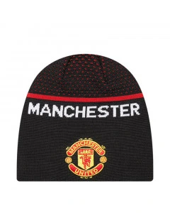 Manchester United New Era Engineered Black Skull cappello invernale