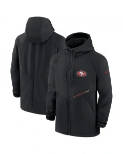 San Francisco 49ers Nike Field FZ zip majica sa kapuljačom