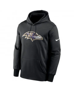 Baltimore Ravens Nike Prime Logo Therma pulover sa kapuljačom