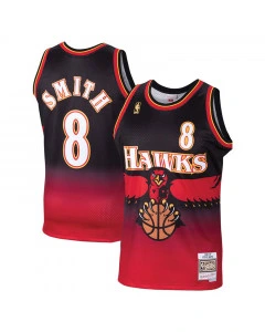 Steve Smith 8 Atlanta Hawks 1996-97 Mitchell and Ness Swingman maglia