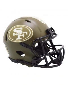 San Francisco 49ers Riddell STS Speed Mini Helm
