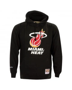 Miami Heat Mitchell and Ness Team Logo maglione con cappuccio