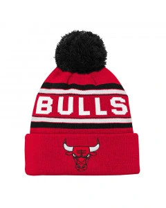 Chicago Bulls Cuff Pom Youth Kinder Wintermütze 58-62 cm