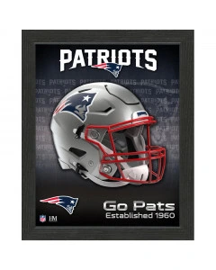 New England Patriots Team Helmet Rahmen