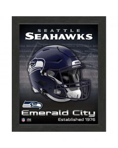 Seattle Seahawks Team Helmet Frame