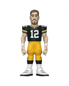 Aaron Rodgers 12 Green Bay Packers Funko Gold Premium Figurine 13 cm