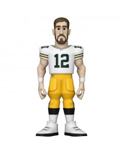 Aaron Rodgers 12 Green Bay Packers Funko Gold Premium CHASE Figure 13 cm