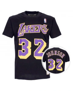 Magic Johnson 32 Los Angeles Lakers  Mitchell & Ness HWC  T-Shirt