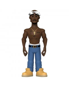 Tupac Shakur Funko Gold Premium Figur 13 cm