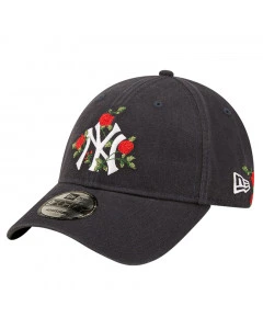 New York Yankees New Era 9FORTY League Flower Blue cappellino
