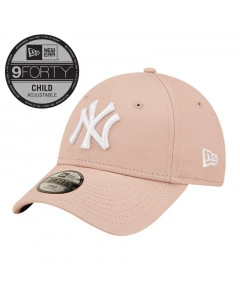 New York Yankees New Era 9FORTY League Essential Child Cappellino per bambini