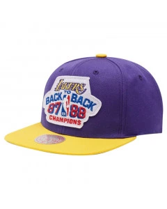 Los Angeles Lakers Mitchell and Ness HWC B2B 1988-89 kapa