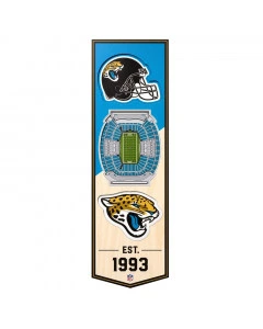 Jacksonville Jaguars 3D Stadium Banner slika