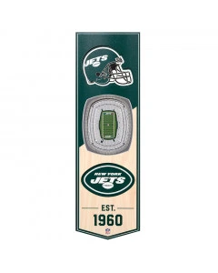 New York Jets 3D Stadium Banner foto