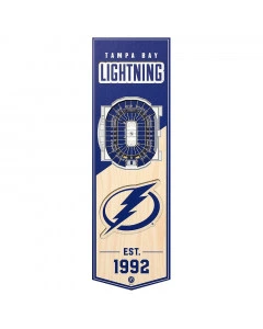 Tampa Bay Lightning 3D Stadium Banner foto