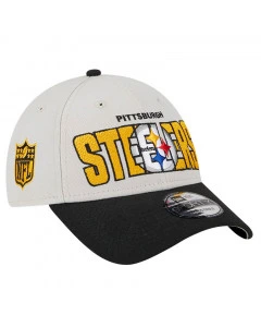 Pittsburgh Steelers New Era 9FORTY 2023 NFL Draft cappellino