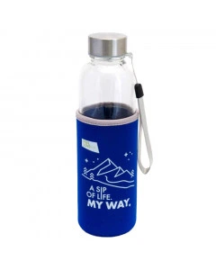 IFS My Way Bottle in neoprene blue 500 ml
