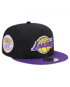 Los Angeles Lakers New Era 9FIFTY Team Side Patch Cappellino