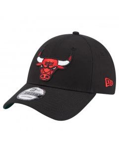 Chicago Bulls New Era 9FORTY Team Side Patch Cappellino