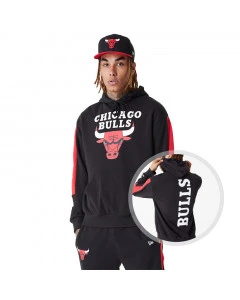 Chicago Bulls New Era Colour Block Oversized maglione con cappuccio
