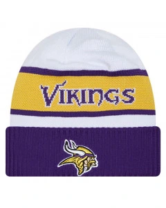 Minnesota Vikings New Era NFL Sideline 2023 Techknit Wintermütze