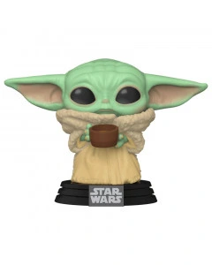 Star Wars: The Mandalorian The Child with Cup Funko POP! Figura
