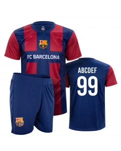 FC Barcelona N°24 Poly set da allenamento maglia per bambini (stampa a scelta +16€)