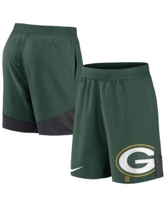 Green Bay Packers Nike Stretch Woven Training kurze Hose