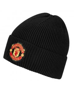 Manchester United Adidas Fold Up Cuff  cappello invernale
