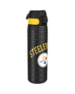 Pittsburgh Steelers Ion8 Leak Proof Slim Stainless Steel 20oz Trinkflasche 600 ml 