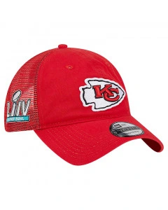 Kansas City Chiefs New Era 9TWENTY Super Bowl Trucker cappellino