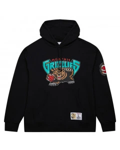 Memphis Grizzlies Mitchell and Ness Game Vintage Logo Kapuzenpullover Hoody