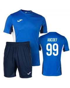Joma Danubio II Football Kit Jersey (Optional printing +16€)