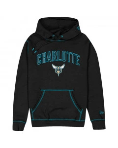 Charlotte Hornets New Era City Edition 2023 Black maglione con cappuccio