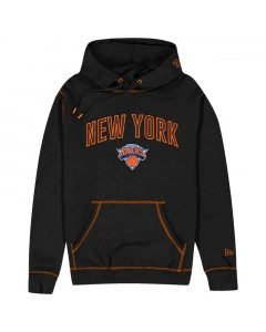 New York Knicks New Era City Edition 2023 Black pulover sa kapuljačom