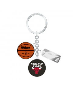 Chicago Bulls Charm Keychain portachiavi