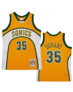 Kevin Durant 35 Seattle Supersonics 2007-08 Mitchell and Ness Swingman Alternate Jersey