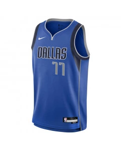 Luka Dončić 77 Dallas Mavericks Nike Icon Edition Swingman otroški dres