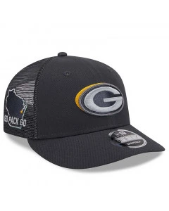 Green Bay Packers New Era 9FIFTY 2024 Draft Low Profile Trucker Cap