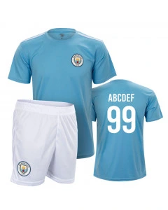 Manchester City N°1 Poly set da allenamento maglia per bambini (stampa a scelta +16€)