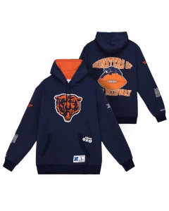 Chicago Bears Mitchell and Ness Team Origins pulover sa kapuljačom