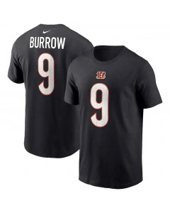 Joe Burrow 9 Cincinnati Bengals Nike Player T-Shirt