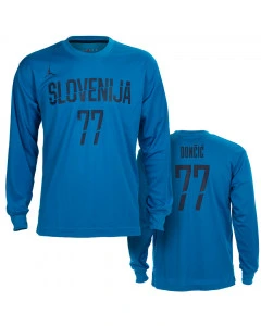 Slovenia Jordan KZS Shoot Warm-Up T-Shirt Dončić 77