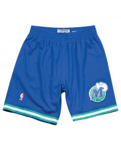 Dallas Mavericks 1998-99 Mitchell and Ness Swingman Road pantaloni corti